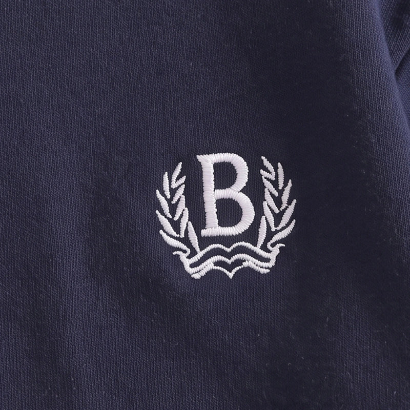 Boys Navy Blue Embroidered Sweatshirt & Joggers Sets 2 pc. Sets