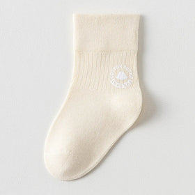 Pack of 6 Multicolour Cloud Print Ankle Length Socks Socks