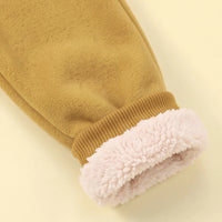 Boys Yellow Ear Applique Regular Sweatshirt With Pants Sets 2 pc. Sets