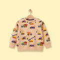 Boys Apricot Graphic Long Sleeve Sweatshirt Sweatshirts & Hoodies Apricot 1-2 Y