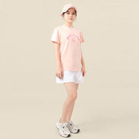 Girls Printed Short Sleeves Casual T-Shirt Tshirts   