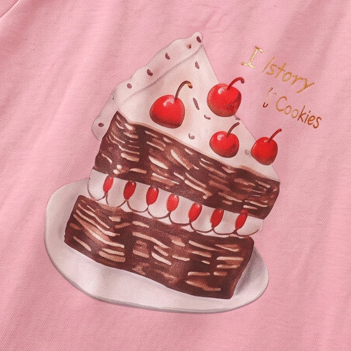 Girls Pink Graphic Sleeveless Top With Pants Sets 2 pc. Sets
