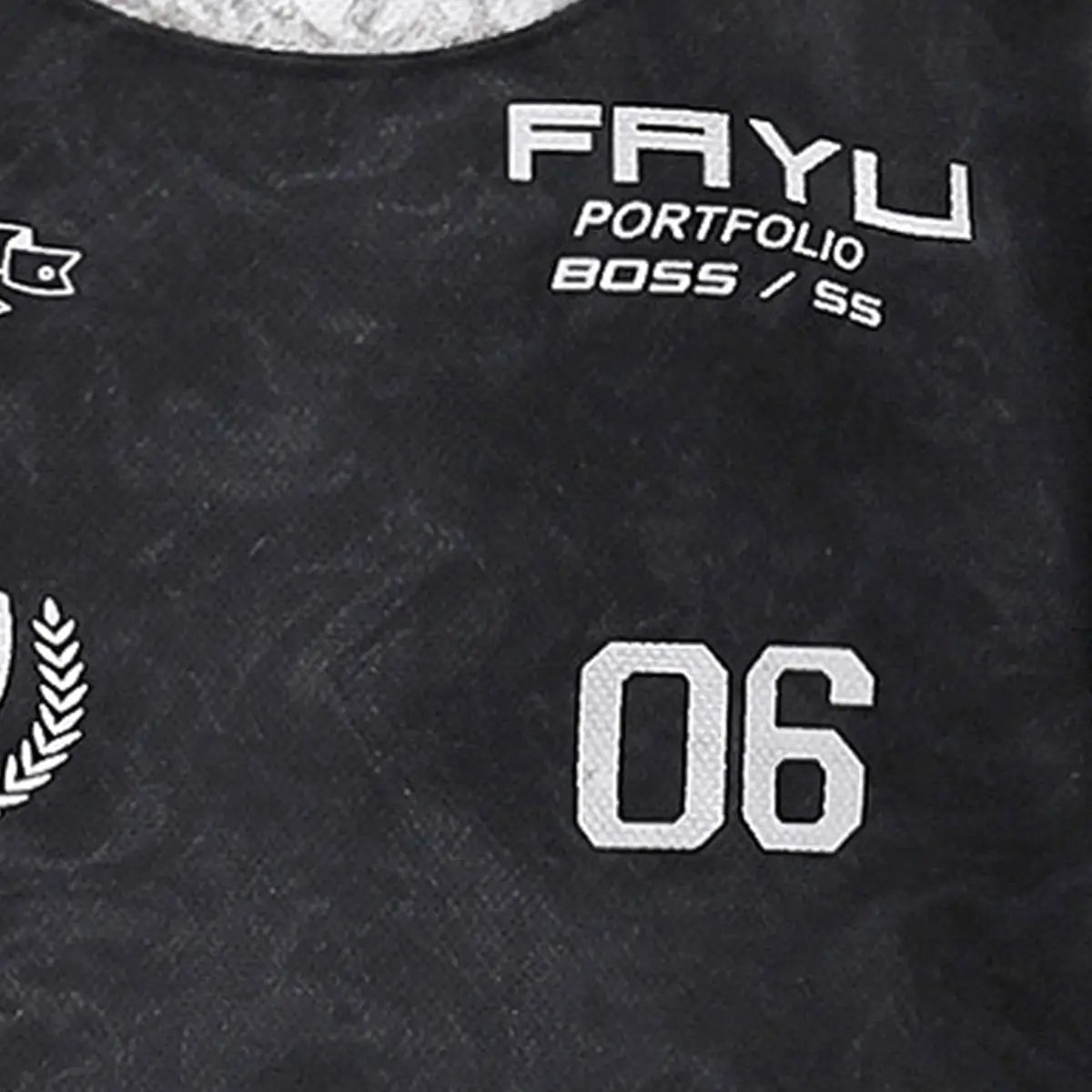 Boys Black Abstract Print T-Shirt With Shorts Co-ord Sets Sets