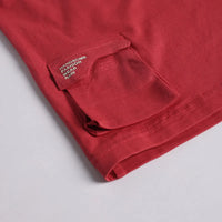 Boys Red Printed Short Sleeve T-Shirt With Elasticated Shorts Sets 2 pc. Sets