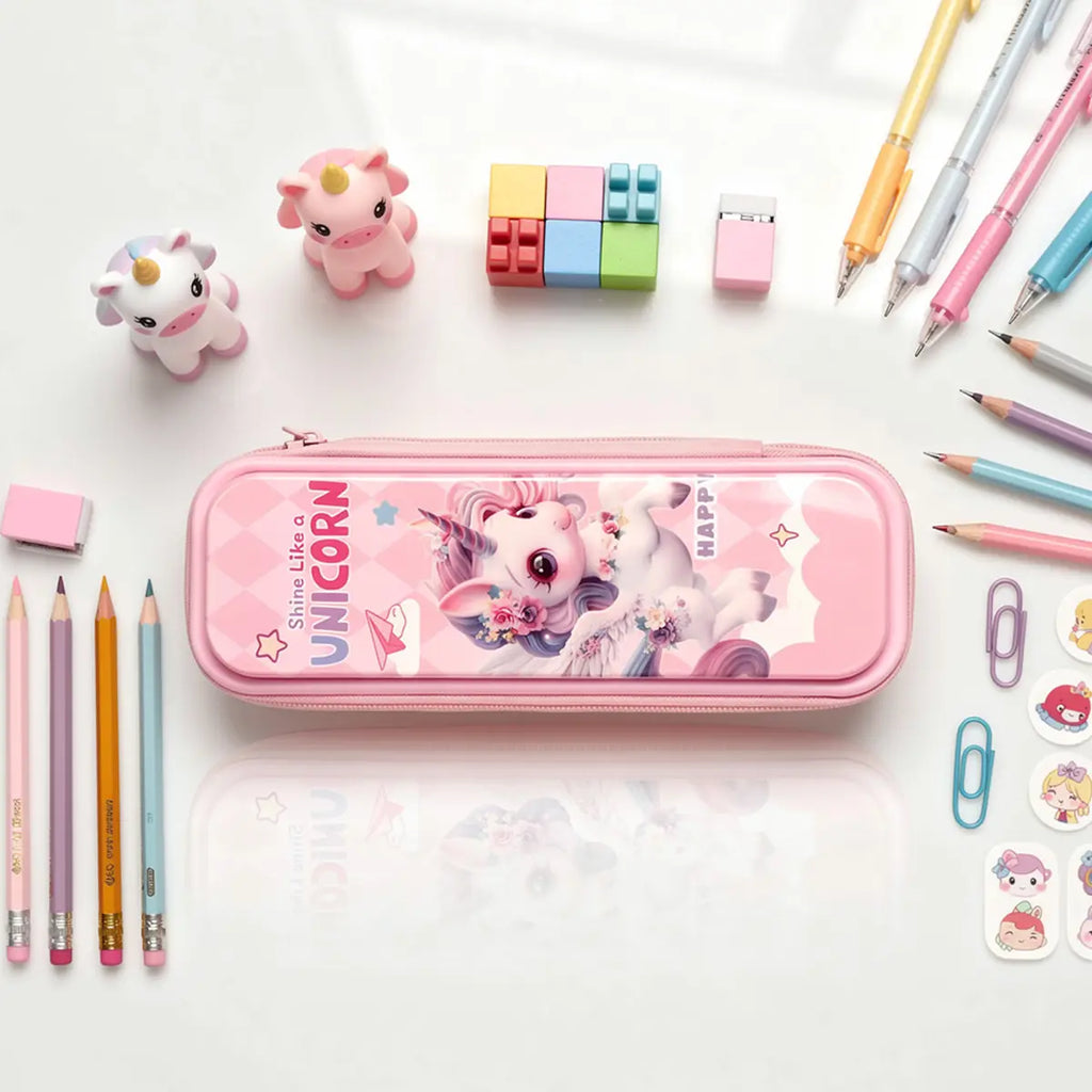 Cute Unicorn Pencil Box for Girls Trending Accessories