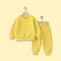 Boys Yellow Sweatshirt & Joggers Co-ord Sets Sets Yellow 1-2 Y