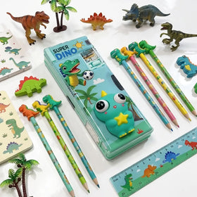 Dinosaur Hard Pencil Box for Boys & Girls Trending Accessories