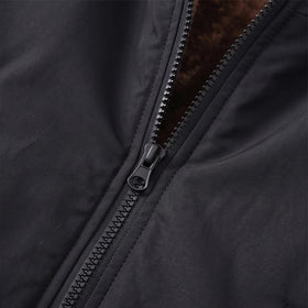 Boys Black Long Sleeve Hooded Zip-up Jacket Coats & Jackets