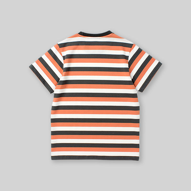 Boy Striped Short Sleeves T-Shirt Tshirts   