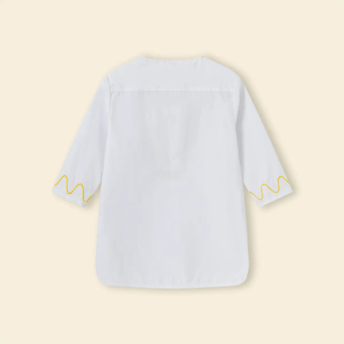 Boys White Embroidered Kurta With Pajama Sets Ethnicwear Boys