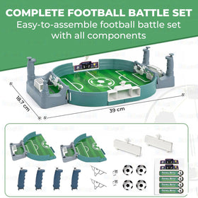 Kids Green Tabletop Football Board Game with 4 Balls Trending Accessories
