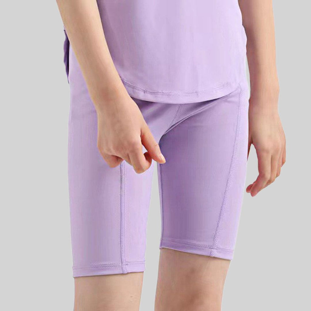 Girls Stretchable Cycling Shorts