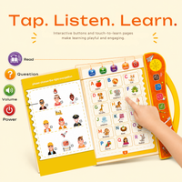 Interactive Talking Sound Book for Kids with Marker- Learn Alphabets, Numbers, Shapes & Phonics -Educational Musical Learning Toy for Toddlers -2 to 7 Years Trending Accessories