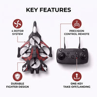 Sky Fighter Drone - Premium RC Flying Toy Trending Accessories