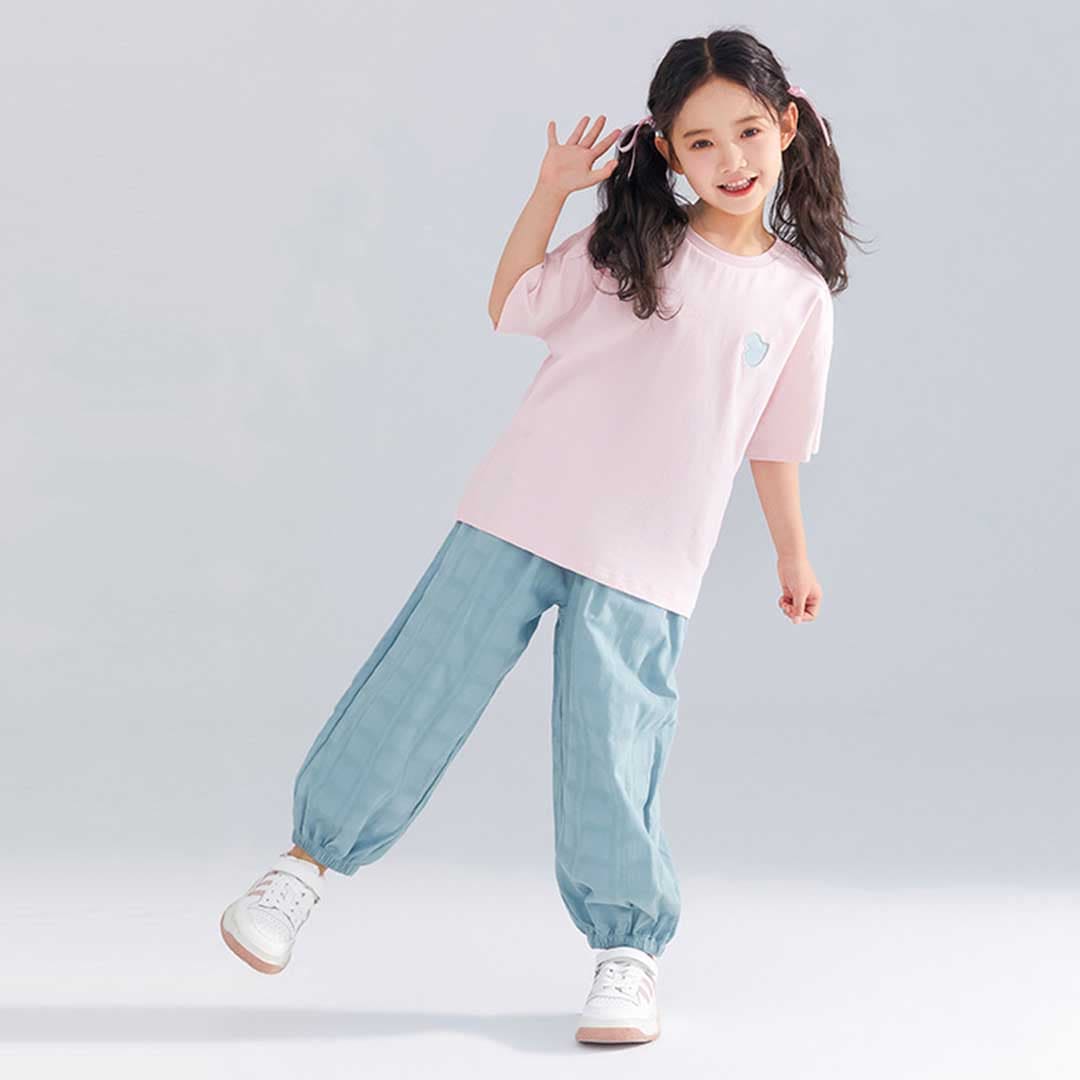 Girls Short Sleeve Print Graphic T-Shirt Tshirts   