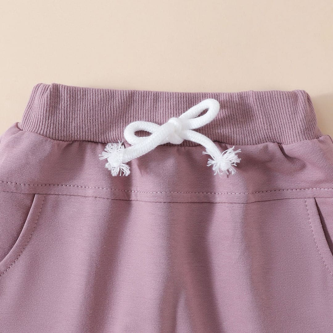 Boys Embroidered Short Sleeves T-Shirt With Shorts Set Sets   
