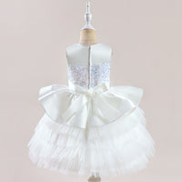Girls Sequins Embellished Fit & Flare Party Wear Dress Party Dresses   