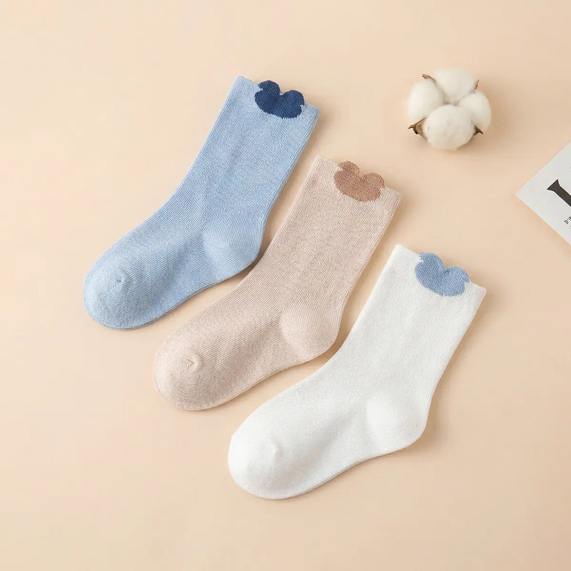 Pack of 3 Boys Multicolour Bear Design Ankle Length Socks Socks Multicolor 0-1 Y