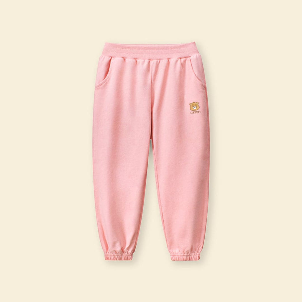Girls Elasticated Knitted Joggers