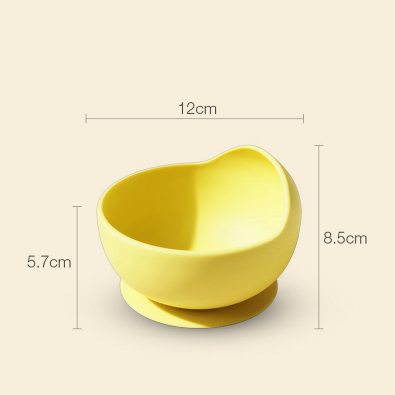 Baby Yellow Ramen Noodle Shaped Silicone Bowl Trending Accessories
