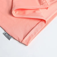 Boys Peach Typographic T-Shirt With Elasticated Shorts Sets 2 pc. Sets