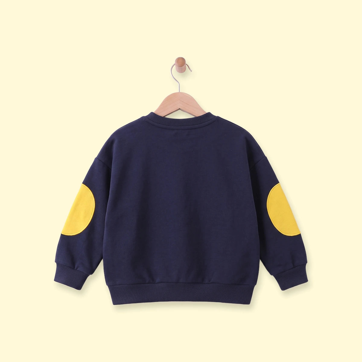 Boys Navy Blue Long Sleeve Sweatshirt Sweatshirts & Hoodies