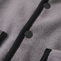 Boys Grey Colourblocked Long Sleeve Jacket With Pants Sets 2 pc. Sets
