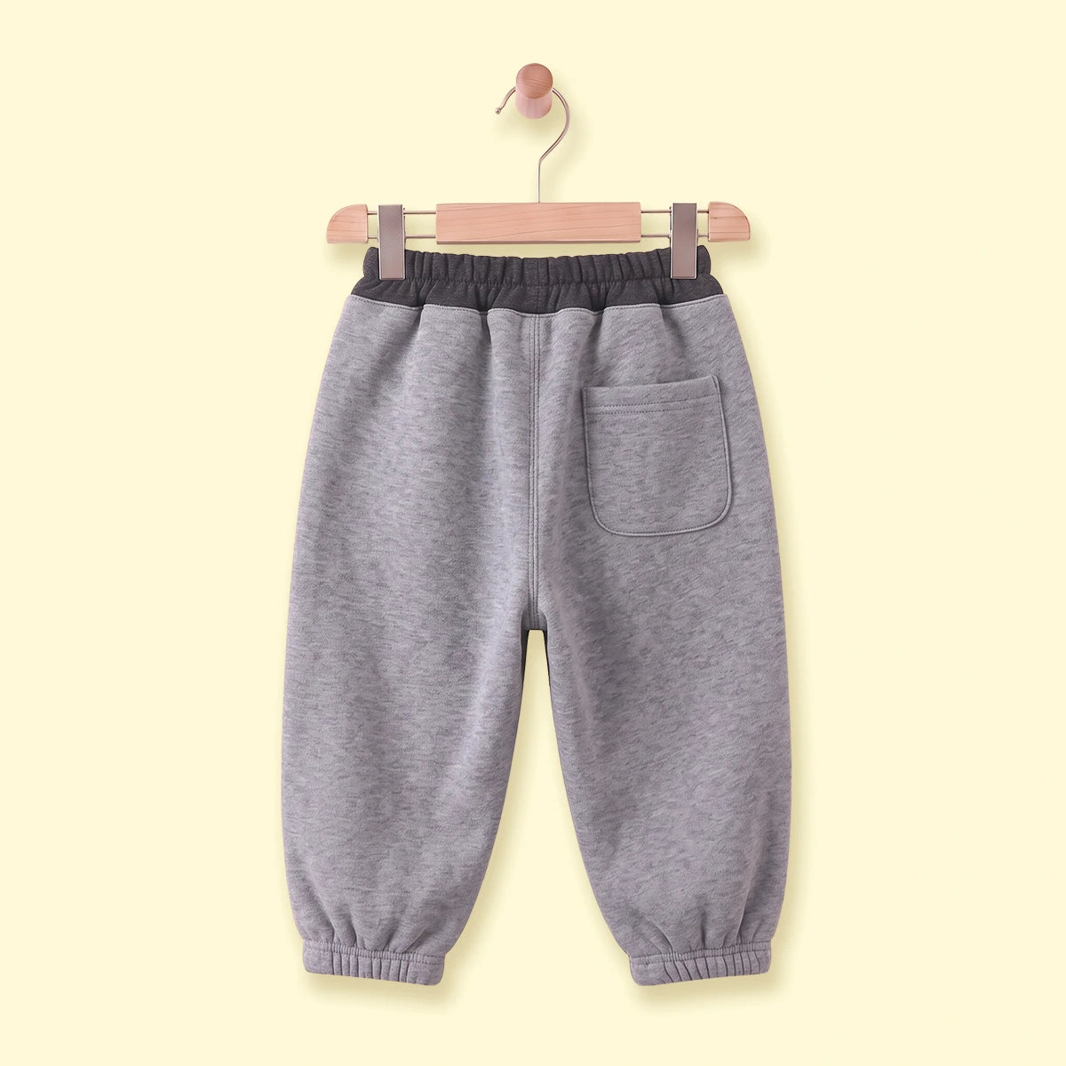 Boys Grey Embroidered Jogger Joggers