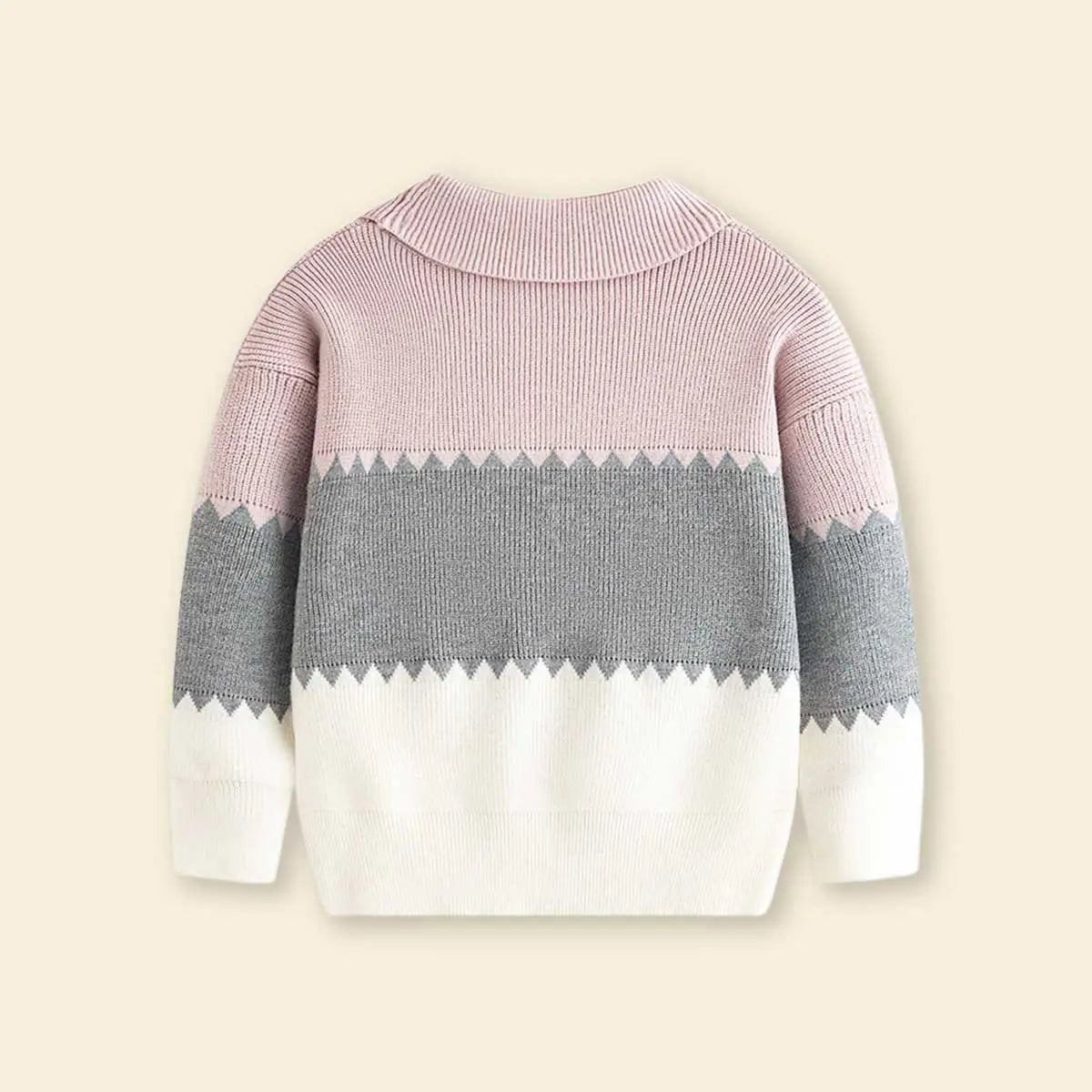 Boys Multicolor Self-Design Sweater Sweaters & Cardigans