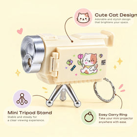 Mini Camera Projector Toy for Kids - Hand-Crank Projection Camera Trending Accessories