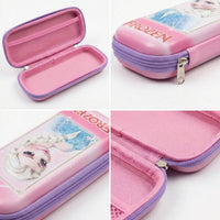 Frozen Elsa Cartoon Hard Shell Pencil Box for Girls Trending Accessories