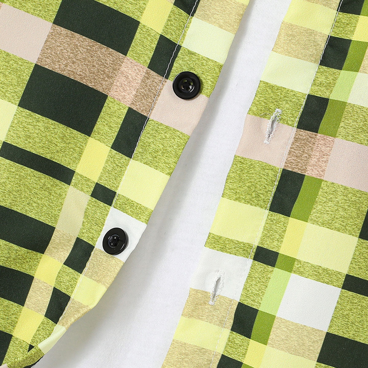 Boys Yellow Checked Long Sleeves Winter Shirts Shirts