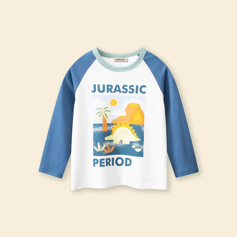 Girls Blue Graphics Winter Tshirts Tshirts
