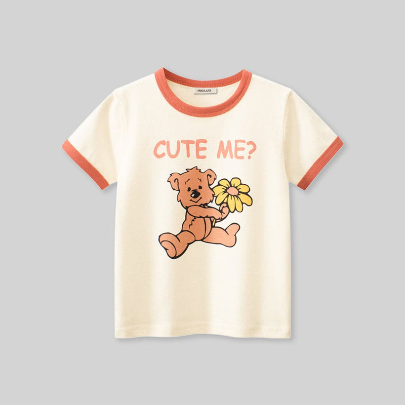 Girls Short Sleeve Graphic T-Shirt Tshirts   