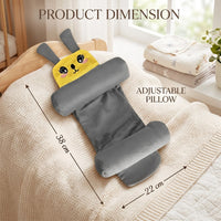 Baby Pillow with Head & Neck Support -Soft Cotton Infant Sleeping Pillow for Flat Head Protection Trending Accessories