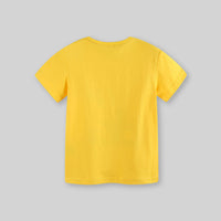Girls Butterfly Printed Short Sleeves T-Shirt Tshirts   