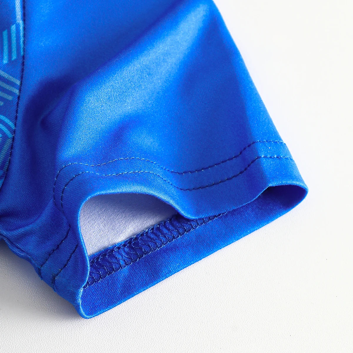 Boys Blue Short Sleeve Printed T-Shirt With Shorts Sets 2 pc. Sets