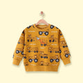 Boys Yellow Graphic Long Sleeve Sweatshirt Sweatshirts & Hoodies Yellow 1-2 Y