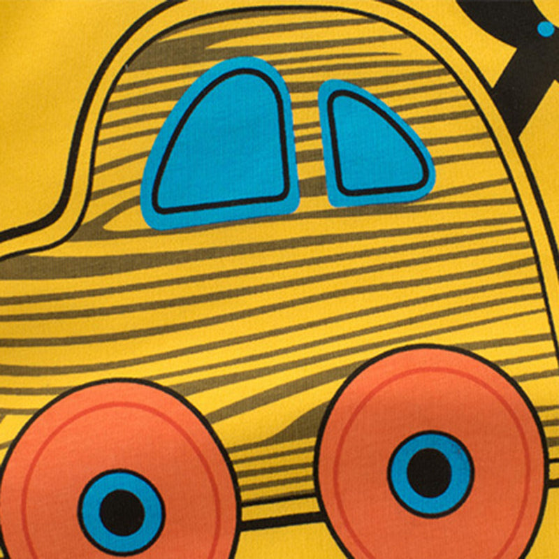 Boys Graphic Printed Raglan Sleeves Casual Tee T-Shirt