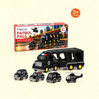 Includ Patrol Pals 5-in-1 Truck Playset Trending Accessories Black Onesize