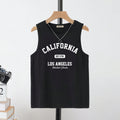 Boys Black Typographic Printed Vest Vests Black 12-13 Y