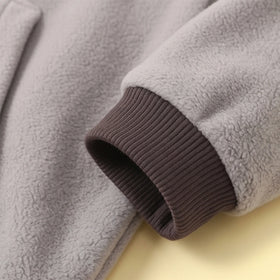 Boys Light Grey Fleece Hooded Sweatshirt & Jogger Co-ord Sets Sets