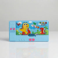 Dinosaur Space Travel Magnetic Pencil Box for Kids Trending Accessories Blue Onesize