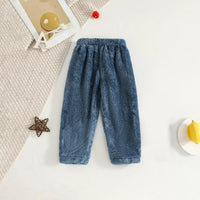 Girls Blue Polar Fleece Zipper Jacket With Jogger Co-ord Sets Sets