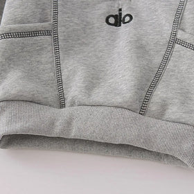 Boys Grey Polo Sweatshirt With Jogger Co-ord Sets Sets