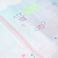 Girls Pink Cinnamoroll Cartoon Printed Hooded Zipper Jacket Coats & Jackets