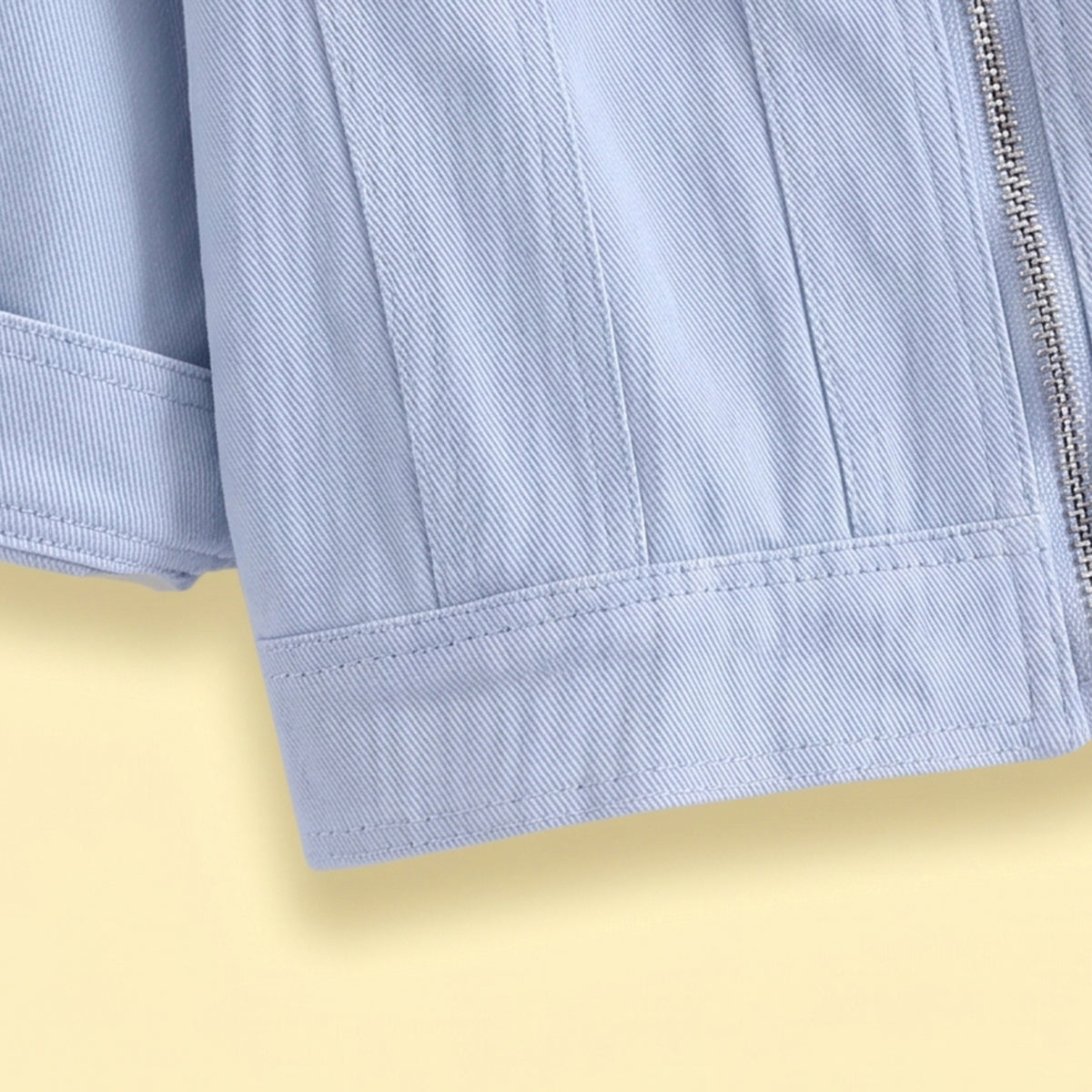 Boys Light Blue Zip-up Jacket & Pants With T-Shirt Sets Sets