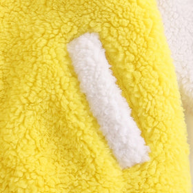 Boys Yellow Colourblocked Long Sleeve Jackets Coats & Jackets