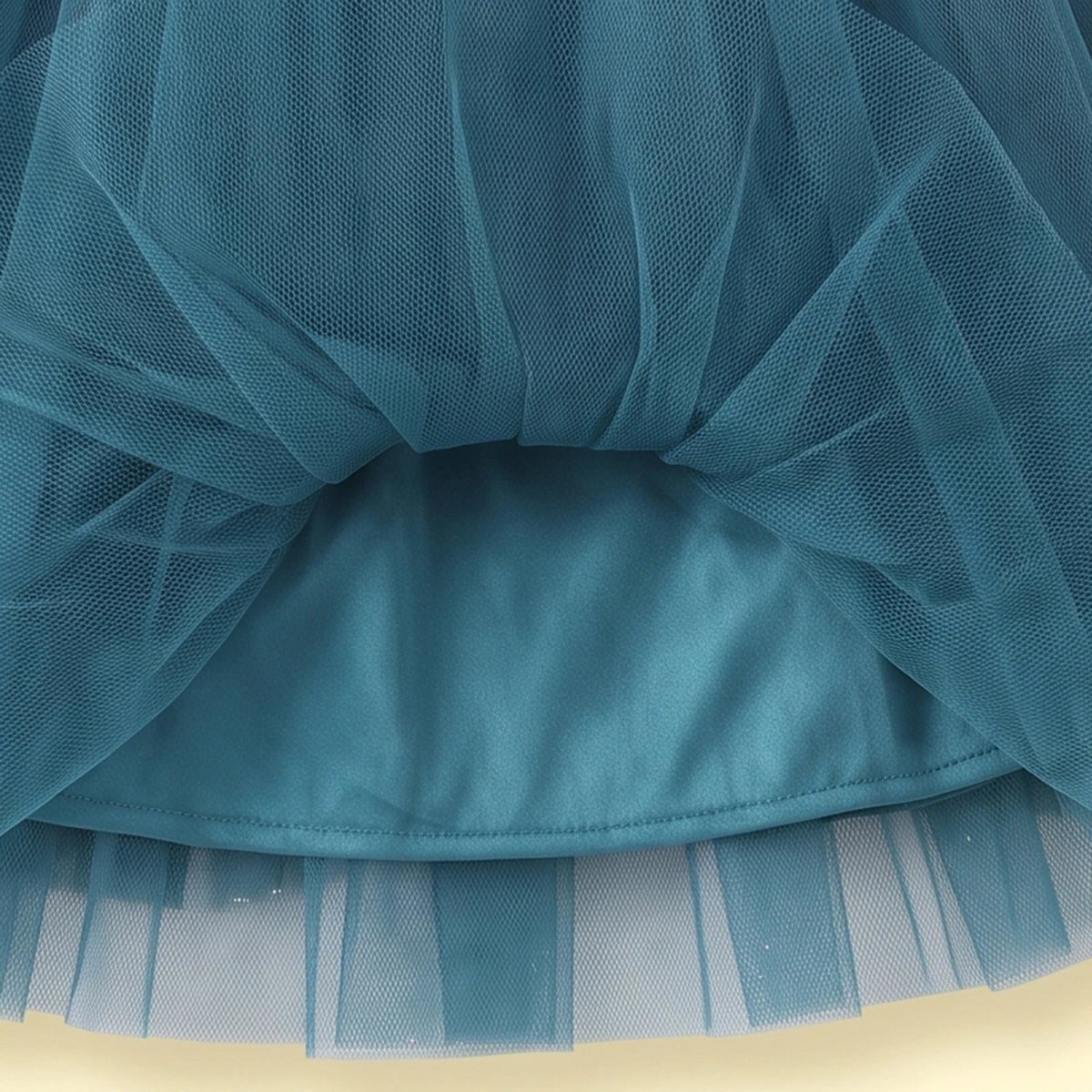 Girls Teal Solid Sleeveless Fit & Flare Party Dress Party Dresses