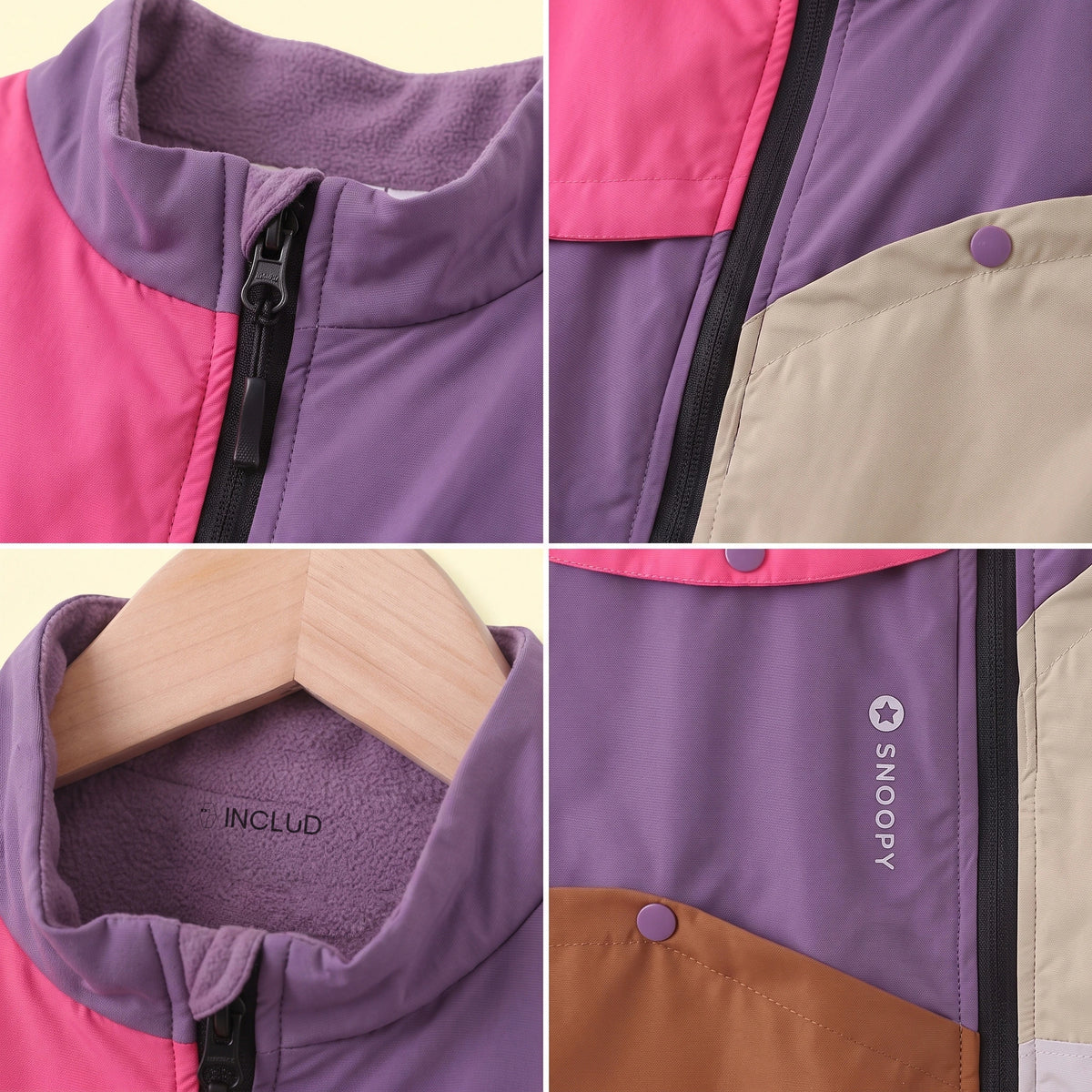 Boys Multicolour Colorblocked Sleeveless Jacket Coats & Jackets